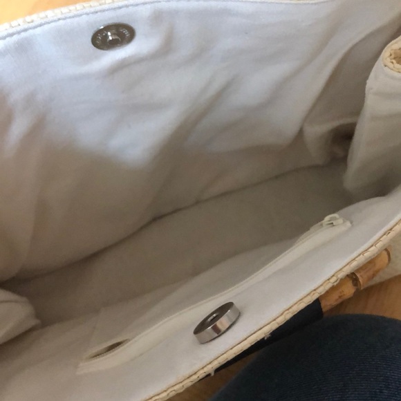 🌴Palm Tree Canvas Bamboo bag🌴 - Picture 6 of 8